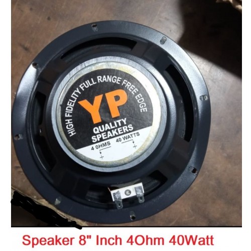 YP-8 Multimedia 8 INCH 4 Ohm 40W Speaker 8″ Inch 4 Ohm Audio Amplifier 40W Speaker 200mm Audio Speaker 8 Inch Subwoofer Speaker Amplifier Speaker For Sound Box Home Theater Amplifier - product image