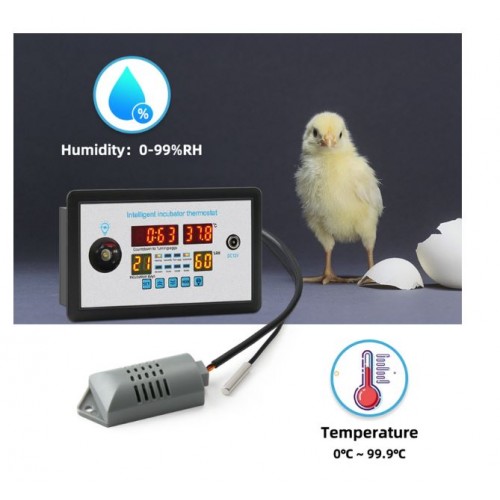 ZFX-W9002 Smart Thermostat Digital Temperature Humidity Control - product image