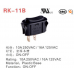 ZINGEAR ON OFF 16A 10A 125VAC 250VAC Rocker Switch thumbnail image 1